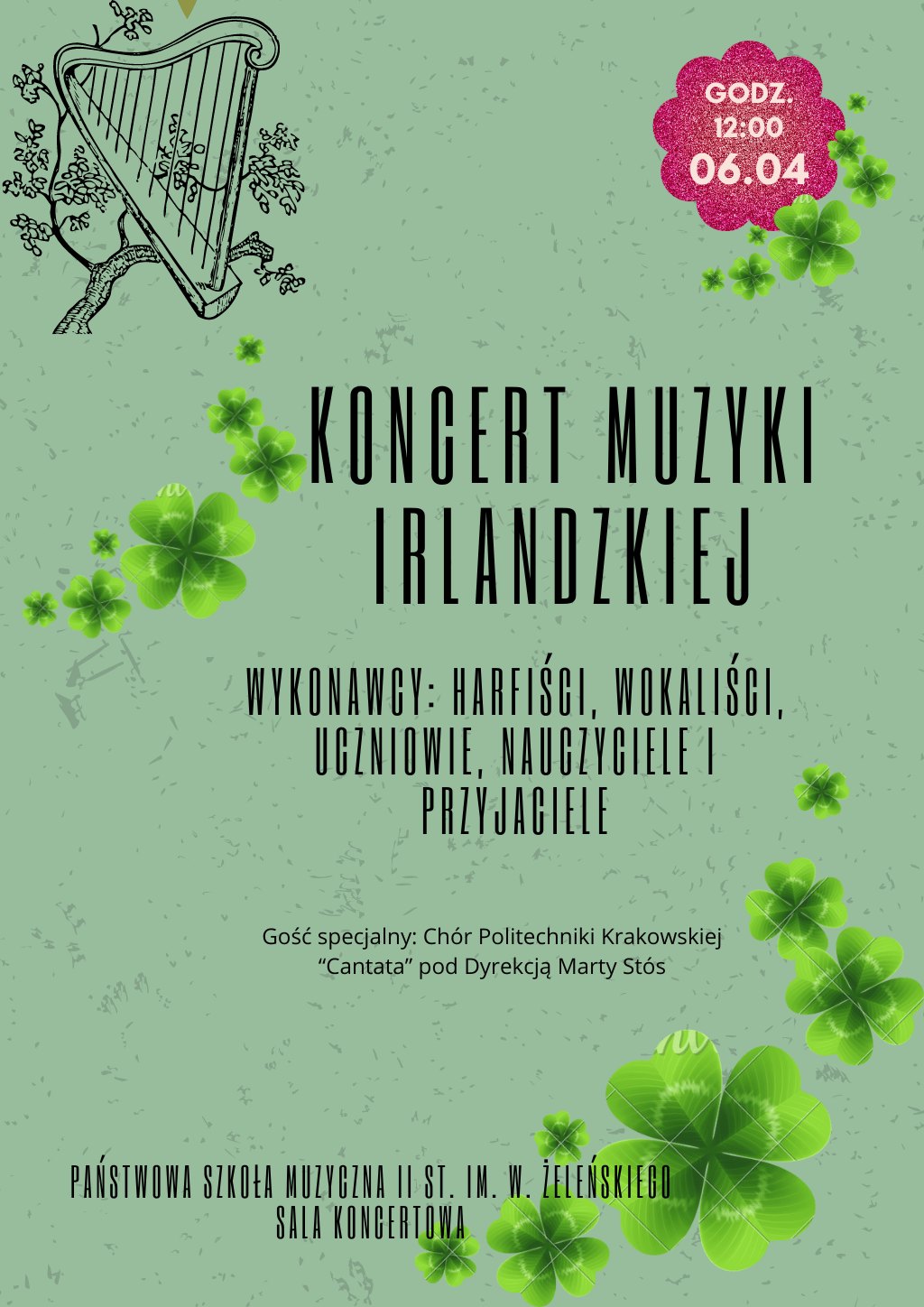Koncert Muzyki Irlandzkiej